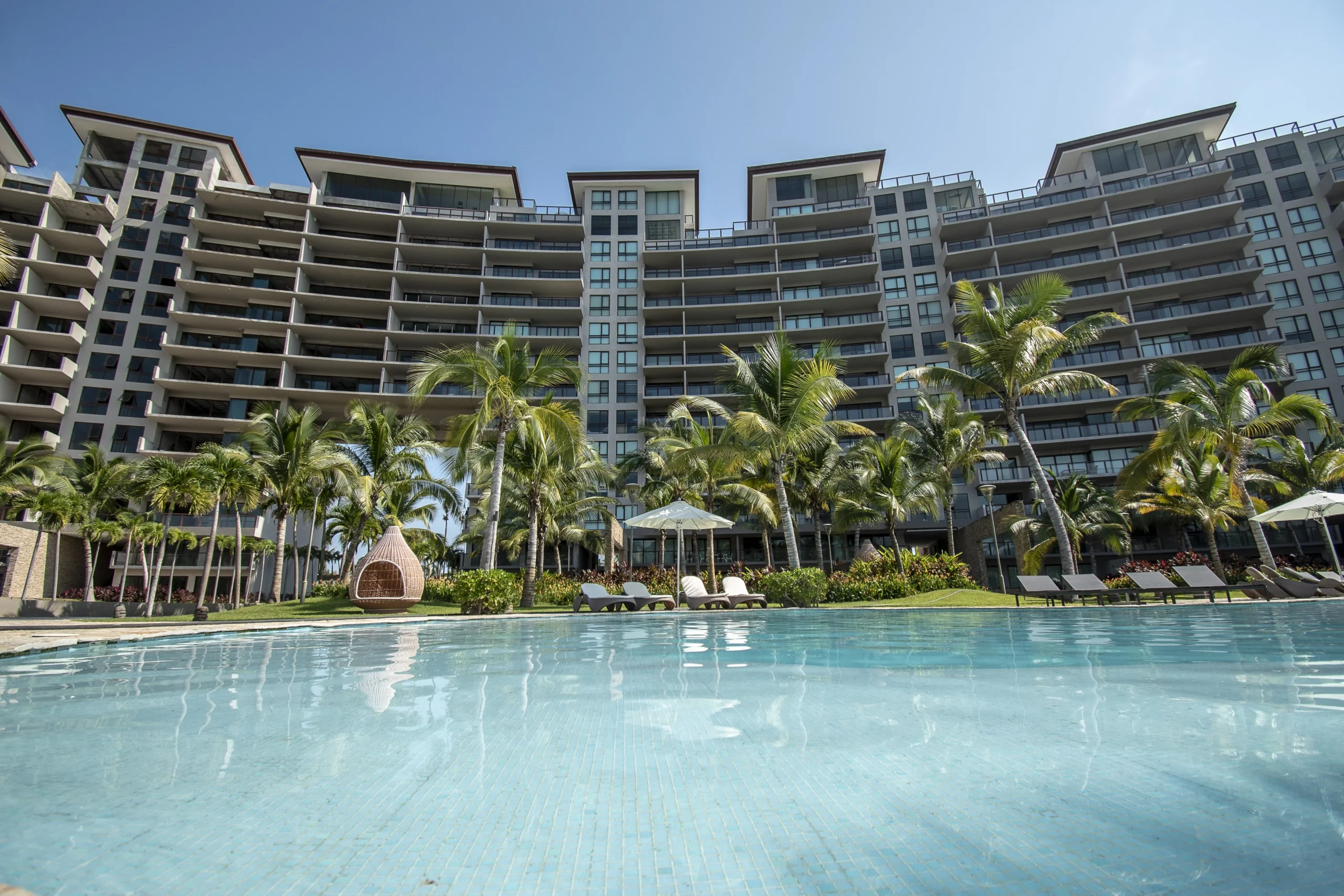 Áreas comunes de La Isla Residences